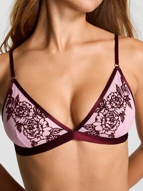 Victoria’s Secret PINK Wink Unlined Triangle Bralette – Small